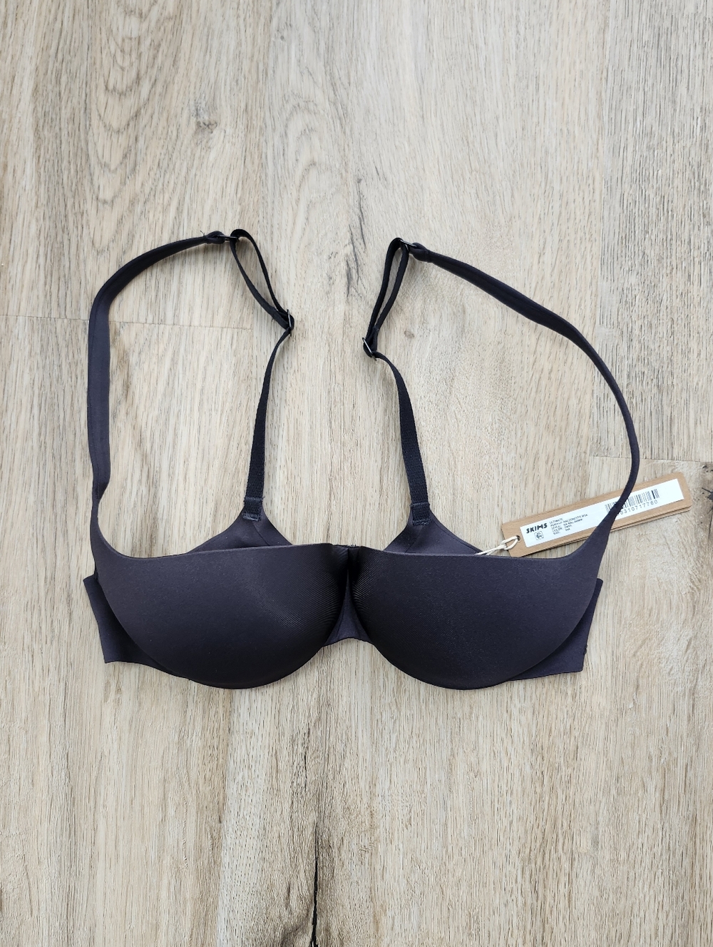 SKIMS Ultimate Push-Up Balconette Bra, 30A, Onyx/Black NWT
